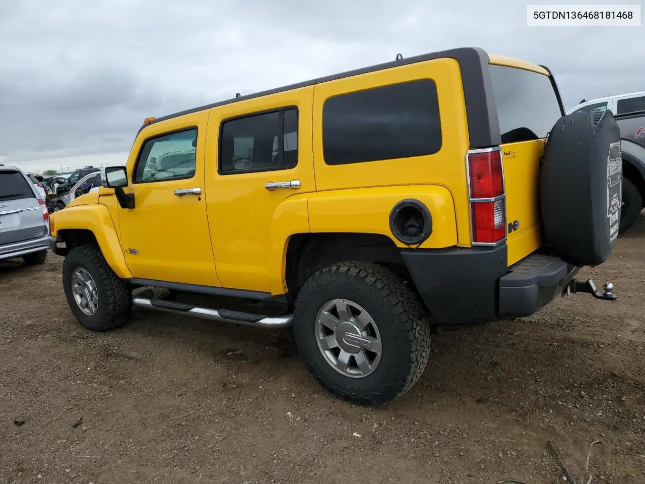 2006 Hummer H3 VIN: 5GTDN136468181468 Lot: 53023985