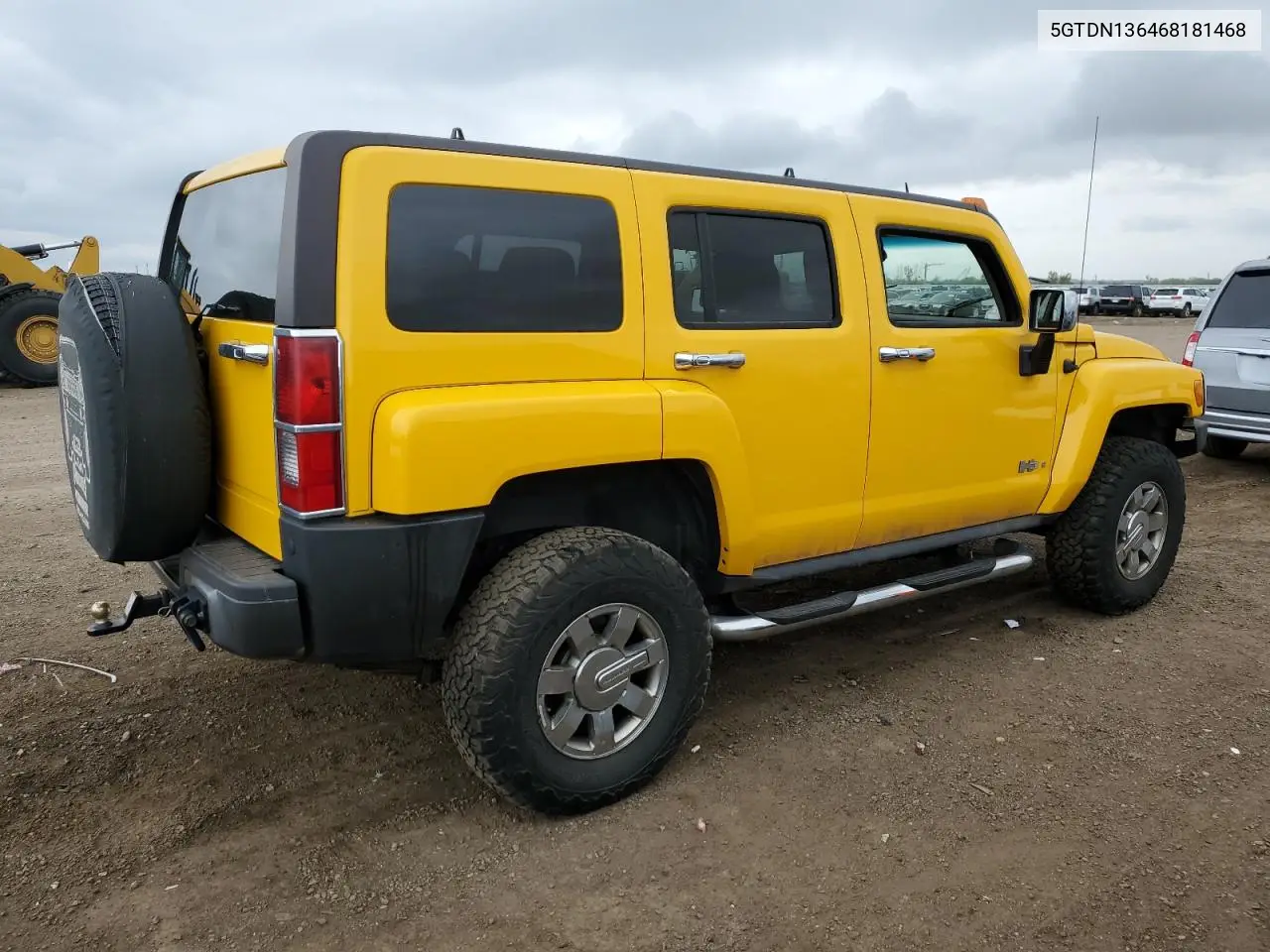 2006 Hummer H3 VIN: 5GTDN136468181468 Lot: 53023985
