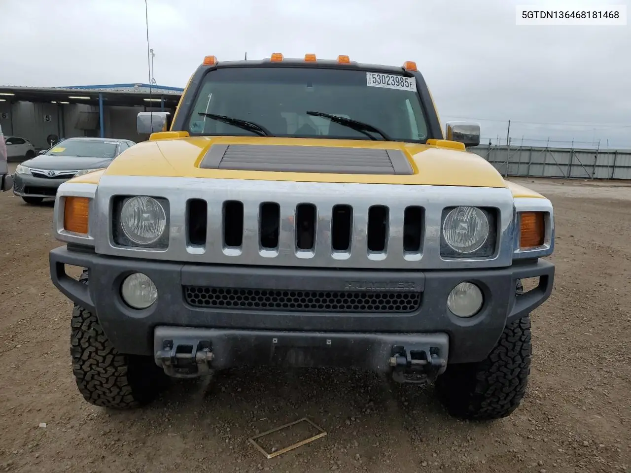 2006 Hummer H3 VIN: 5GTDN136468181468 Lot: 53023985