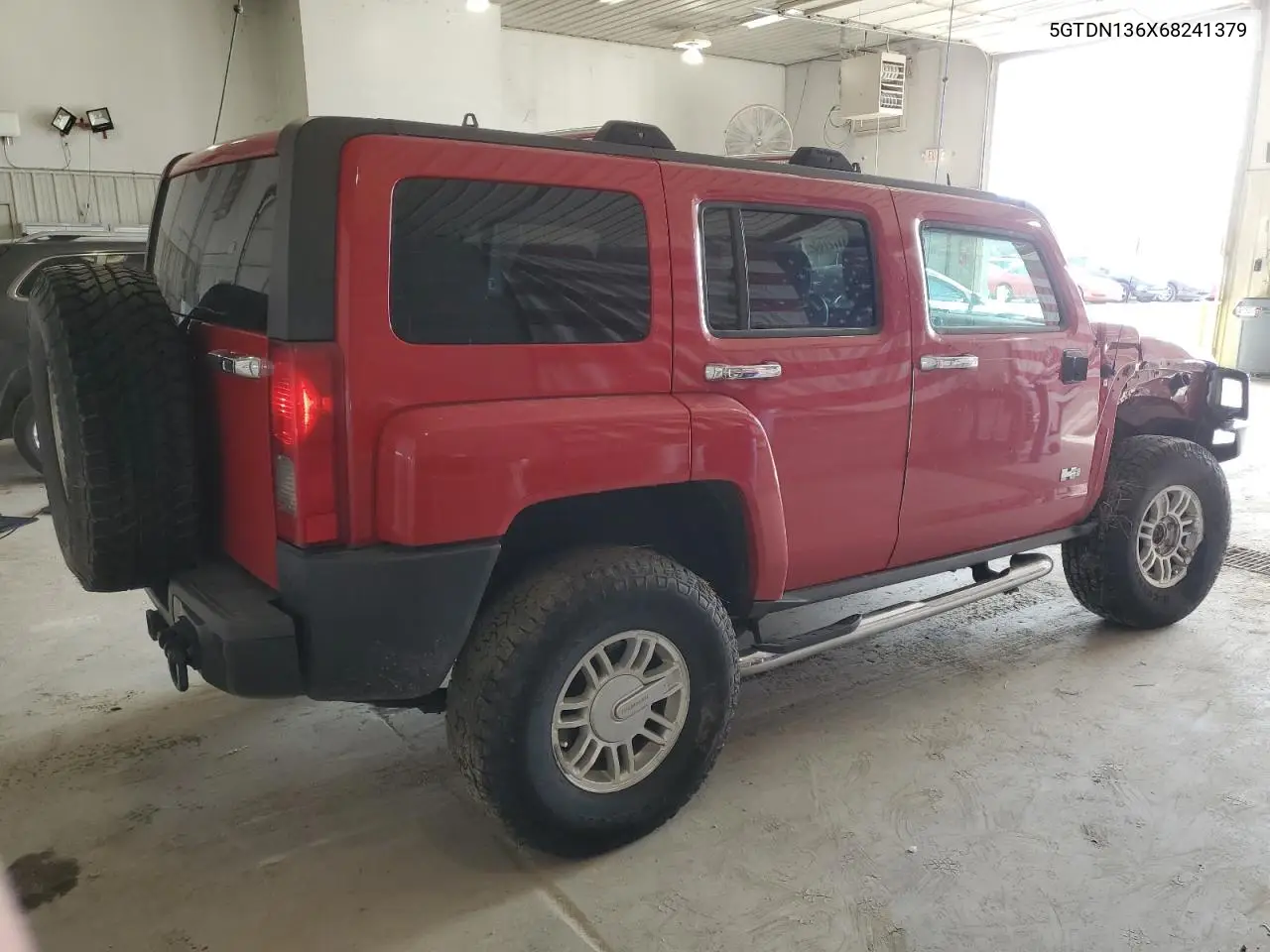2006 Hummer H3 VIN: 5GTDN136X68241379 Lot: 53172785