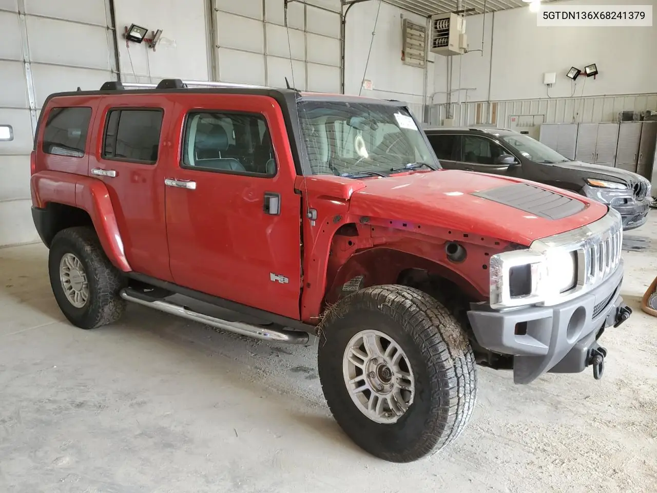 2006 Hummer H3 VIN: 5GTDN136X68241379 Lot: 53172785