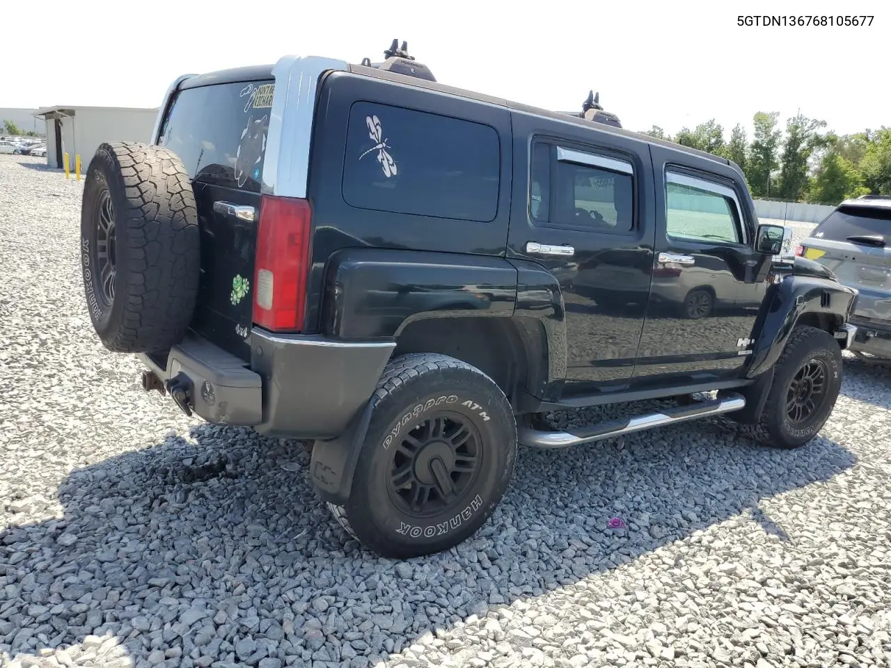 2006 Hummer H3 VIN: 5GTDN136768105677 Lot: 54533655