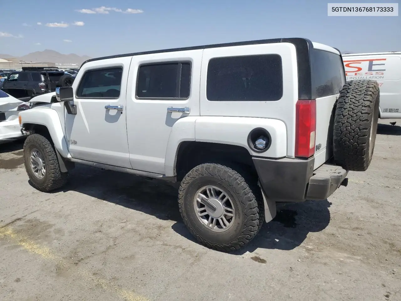 2006 Hummer H3 VIN: 5GTDN136768173333 Lot: 54783305
