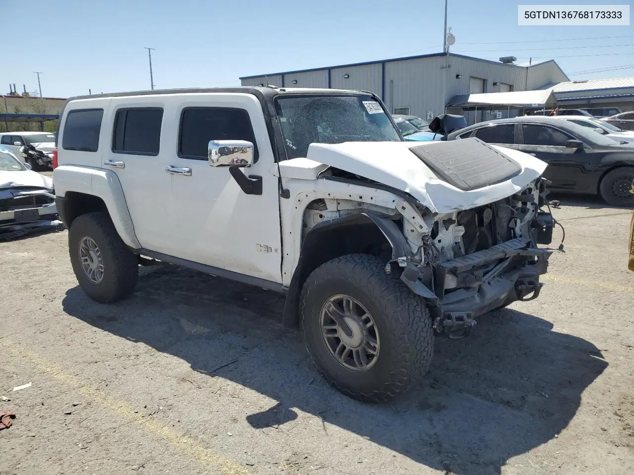 2006 Hummer H3 VIN: 5GTDN136768173333 Lot: 54783305