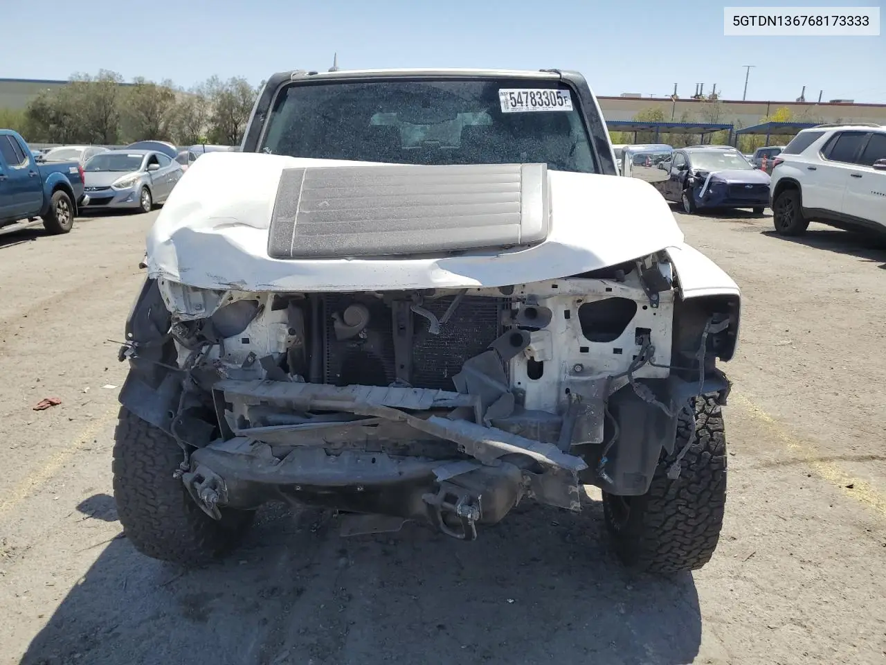 2006 Hummer H3 VIN: 5GTDN136768173333 Lot: 54783305