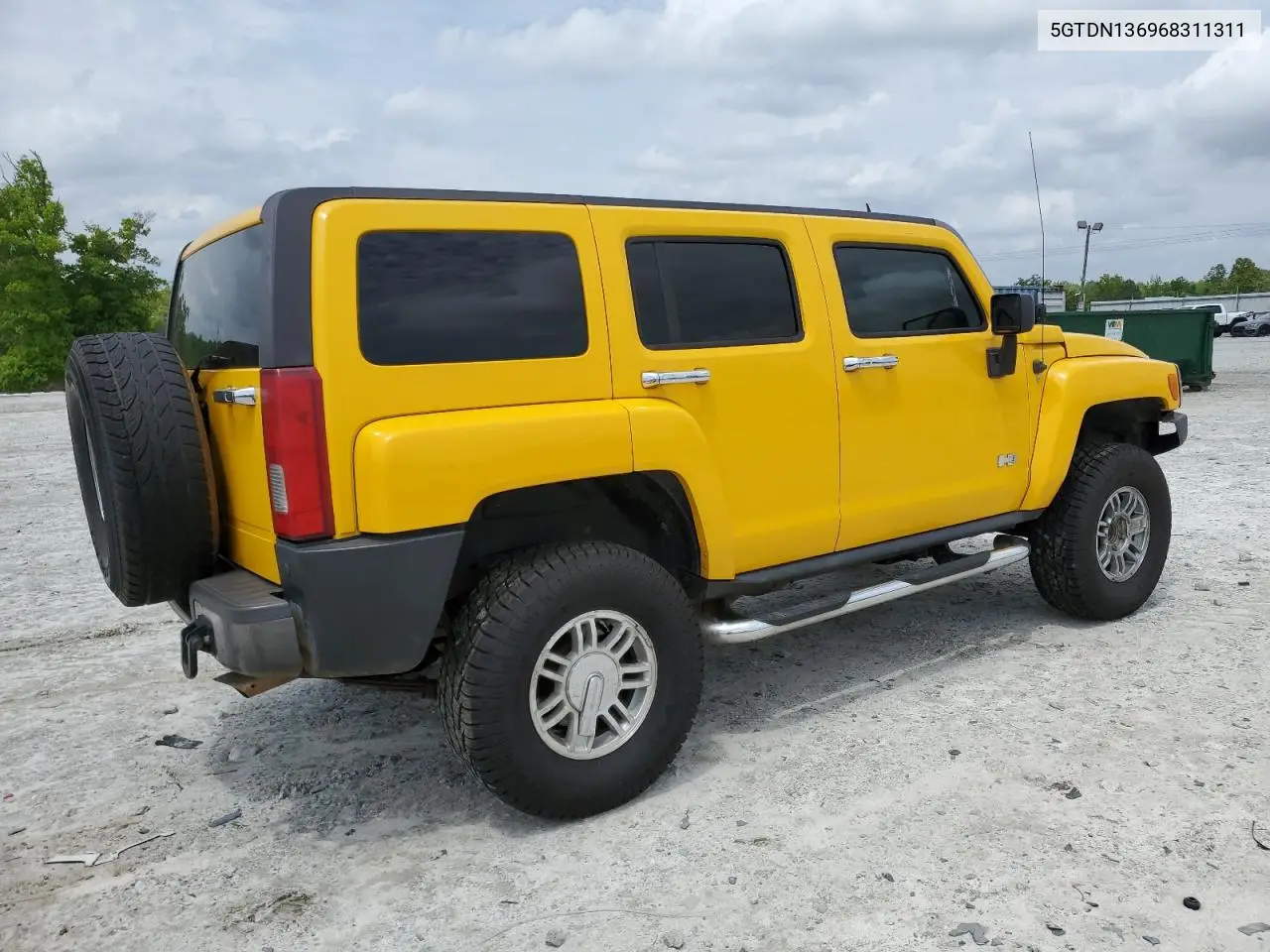 2006 Hummer H3 VIN: 5GTDN136968311311 Lot: 54820585