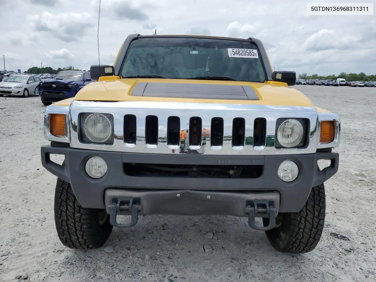 2006 Hummer H3 VIN: 5GTDN136968311311 Lot: 54820585