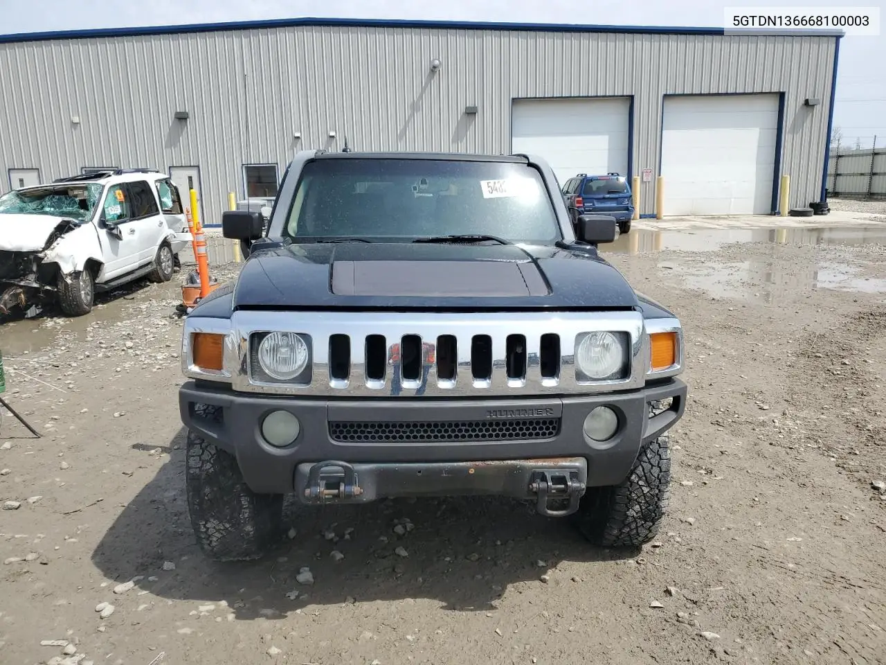 2006 Hummer H3 VIN: 5GTDN136668100003 Lot: 54823165
