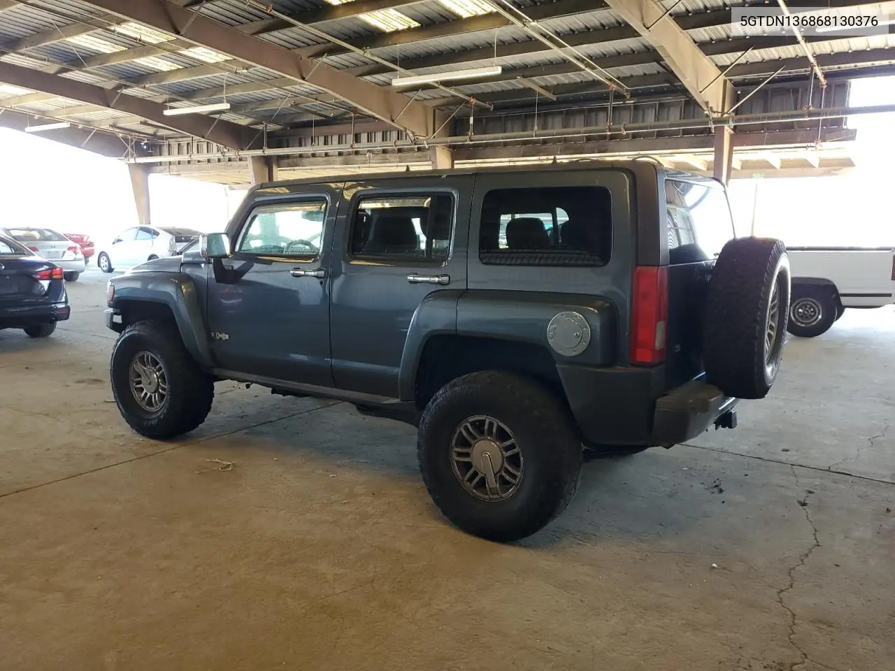 2006 Hummer H3 VIN: 5GTDN136868130376 Lot: 54902685