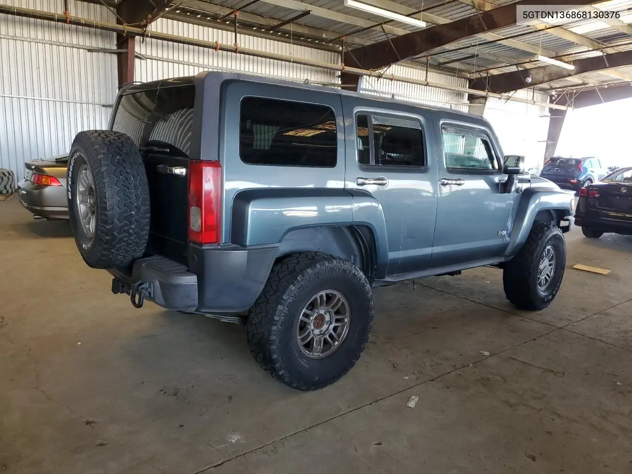 2006 Hummer H3 VIN: 5GTDN136868130376 Lot: 54902685