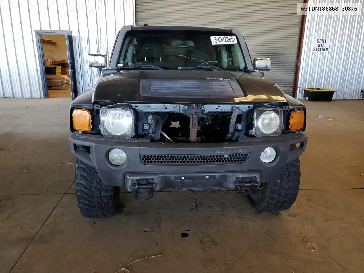 2006 Hummer H3 VIN: 5GTDN136868130376 Lot: 54902685