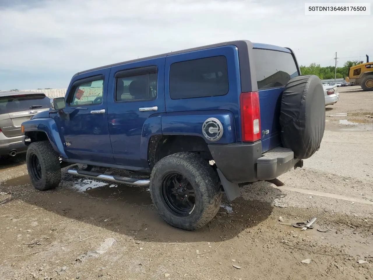 2006 Hummer H3 VIN: 5GTDN136468176500 Lot: 55115135