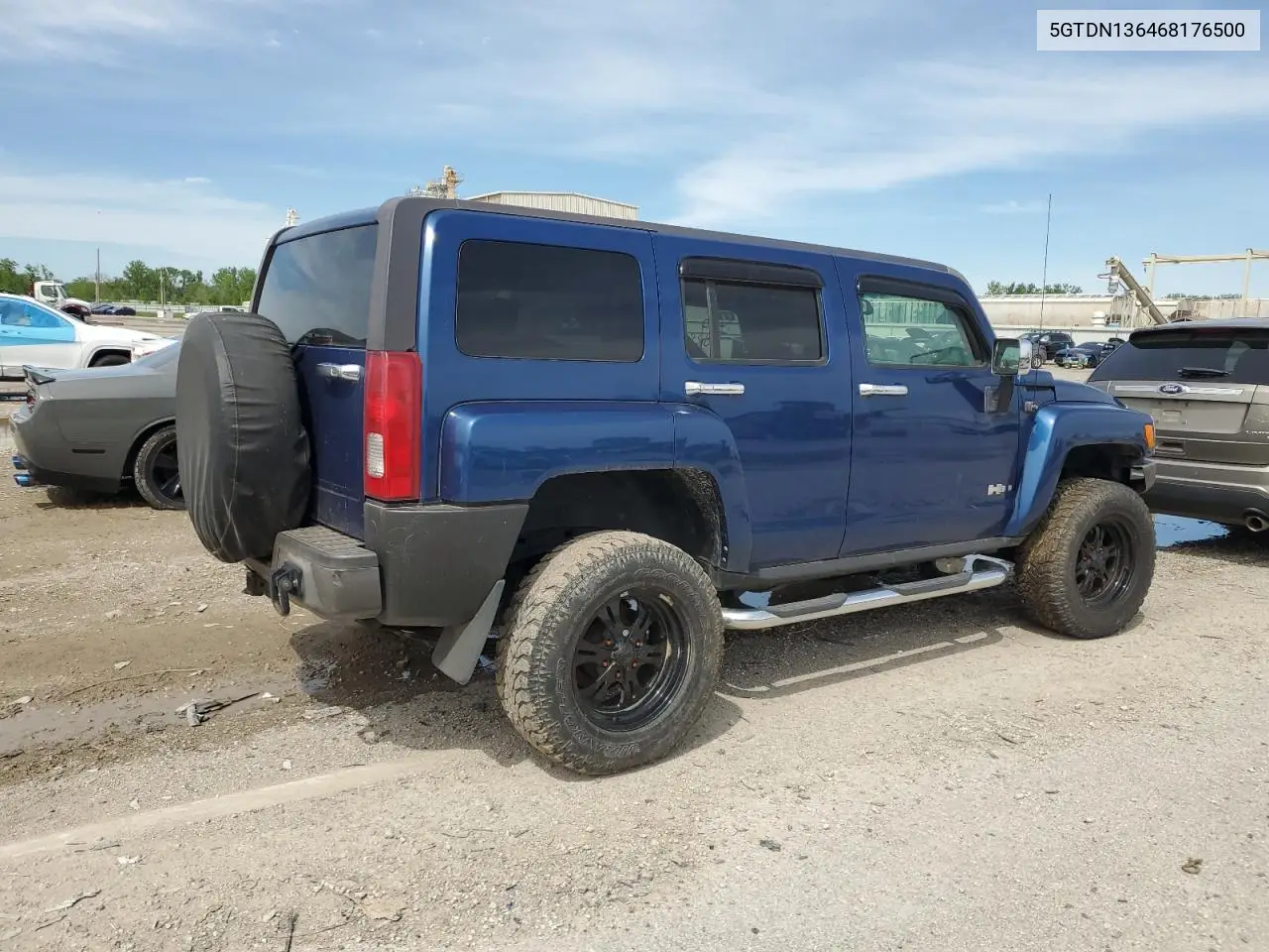 2006 Hummer H3 VIN: 5GTDN136468176500 Lot: 55115135