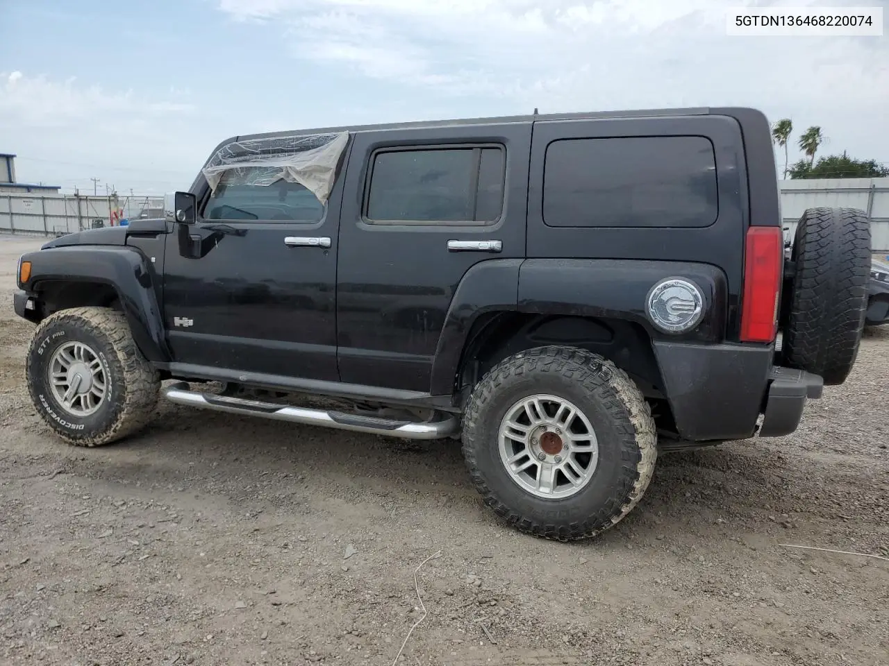 2006 Hummer H3 VIN: 5GTDN136468220074 Lot: 55168725