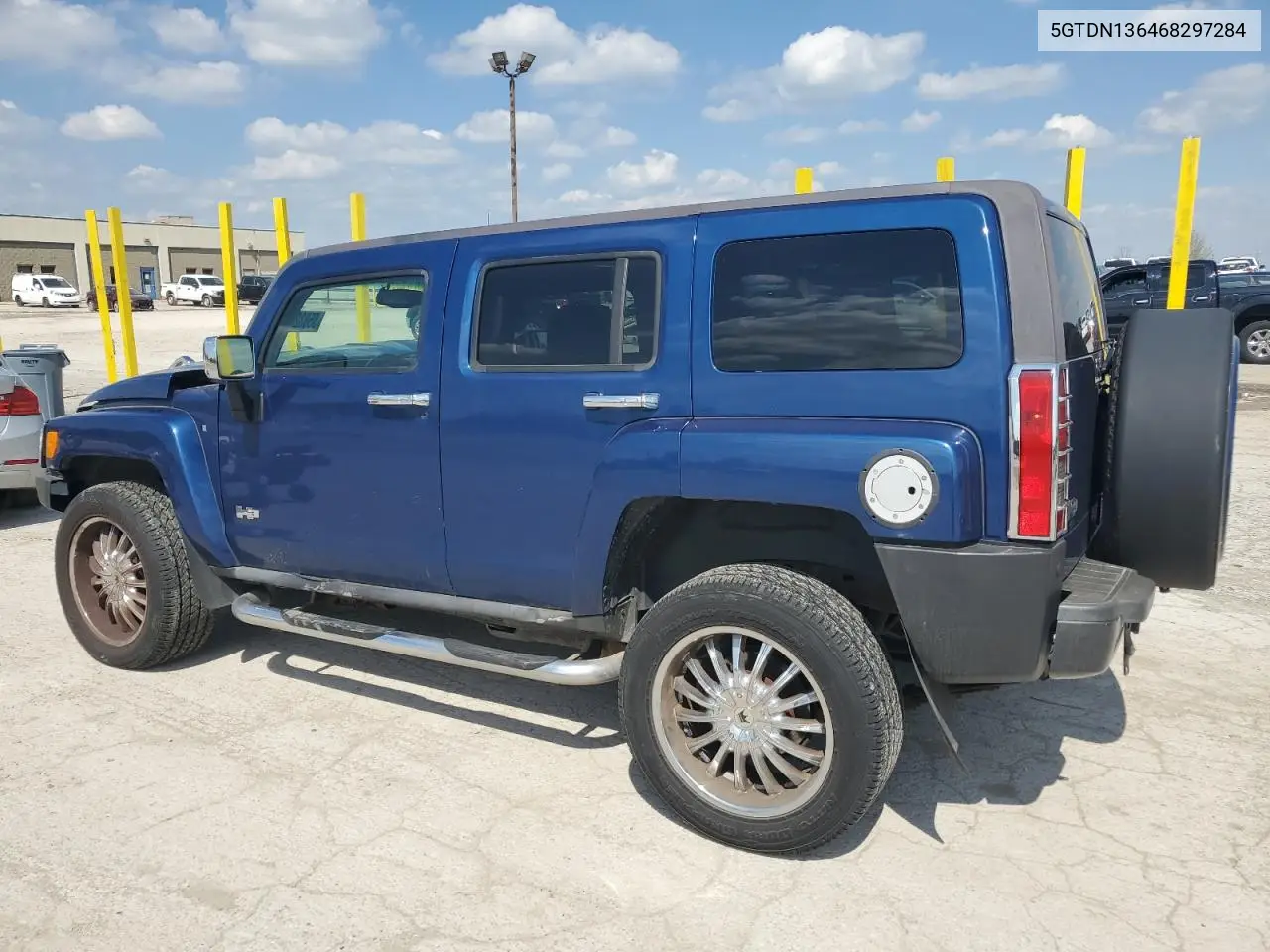 2006 Hummer H3 VIN: 5GTDN136468297284 Lot: 55832285