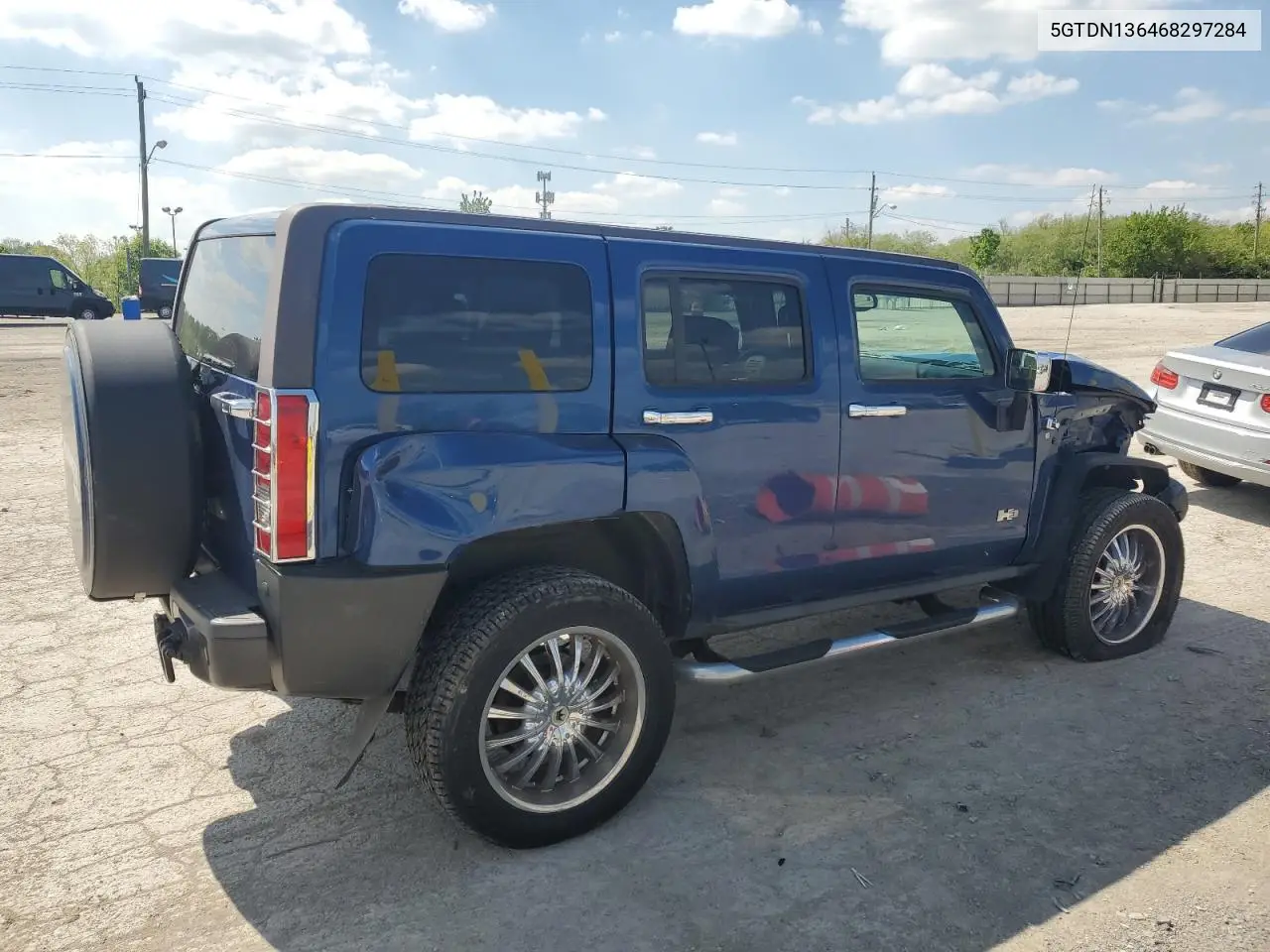 2006 Hummer H3 VIN: 5GTDN136468297284 Lot: 55832285