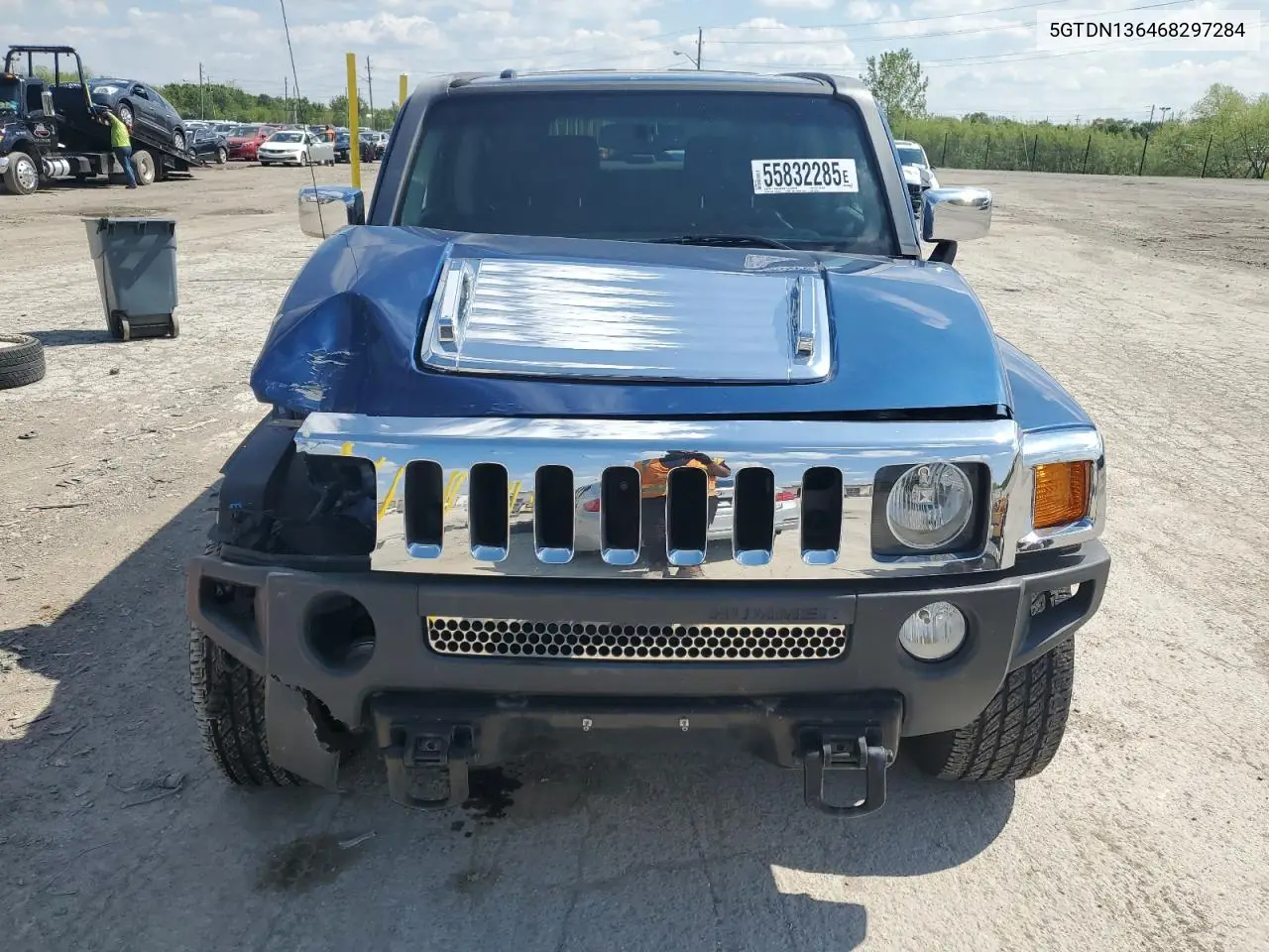 2006 Hummer H3 VIN: 5GTDN136468297284 Lot: 55832285