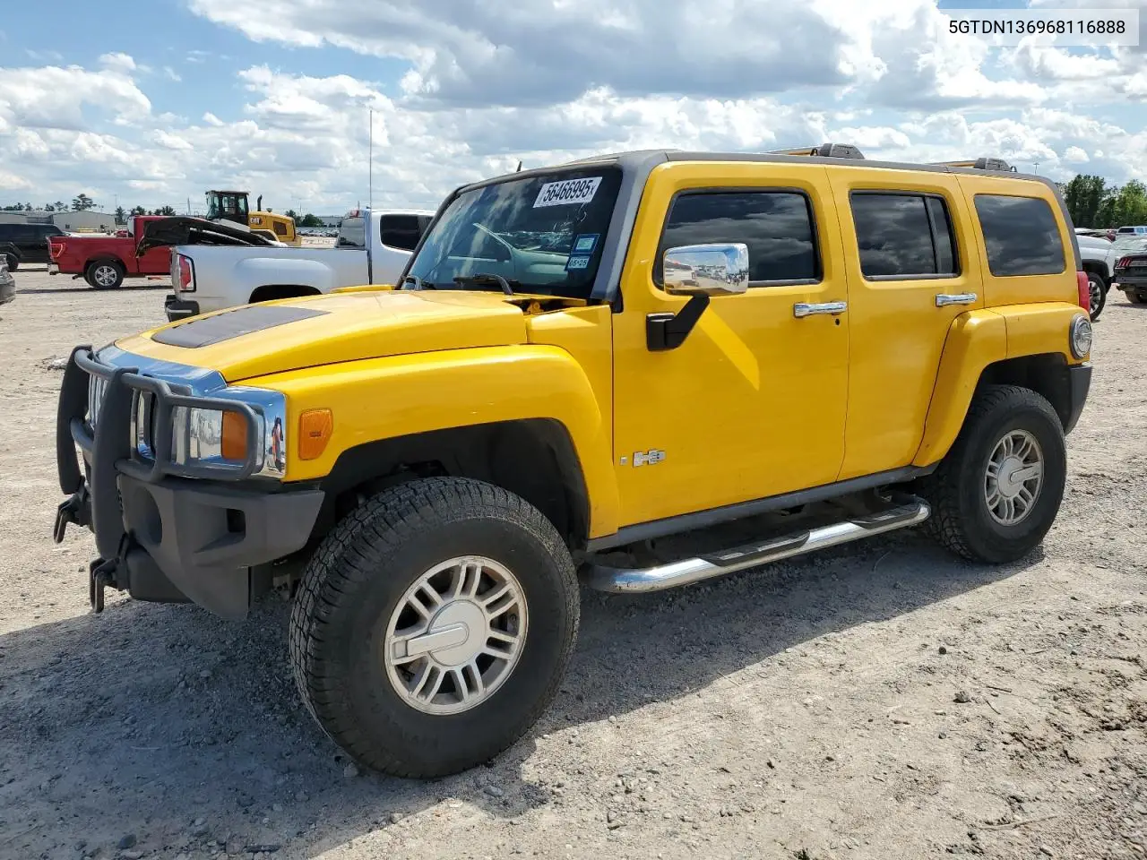 2006 Hummer H3 VIN: 5GTDN136968116888 Lot: 56466995