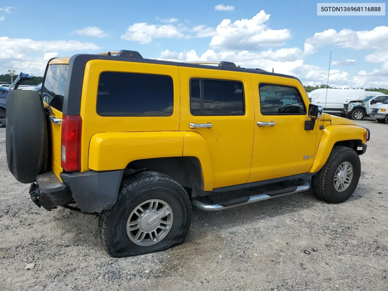 2006 Hummer H3 VIN: 5GTDN136968116888 Lot: 56466995
