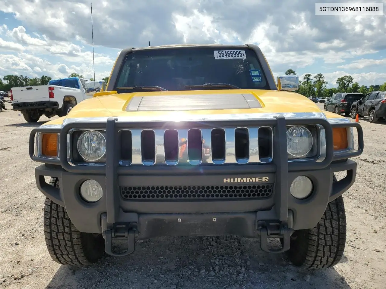 2006 Hummer H3 VIN: 5GTDN136968116888 Lot: 56466995