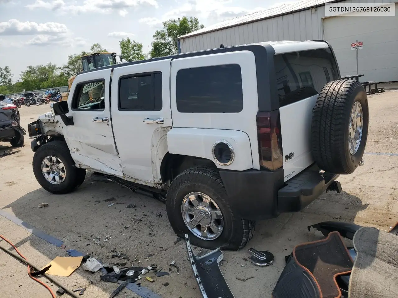2006 Hummer H3 VIN: 5GTDN136768126030 Lot: 59317795