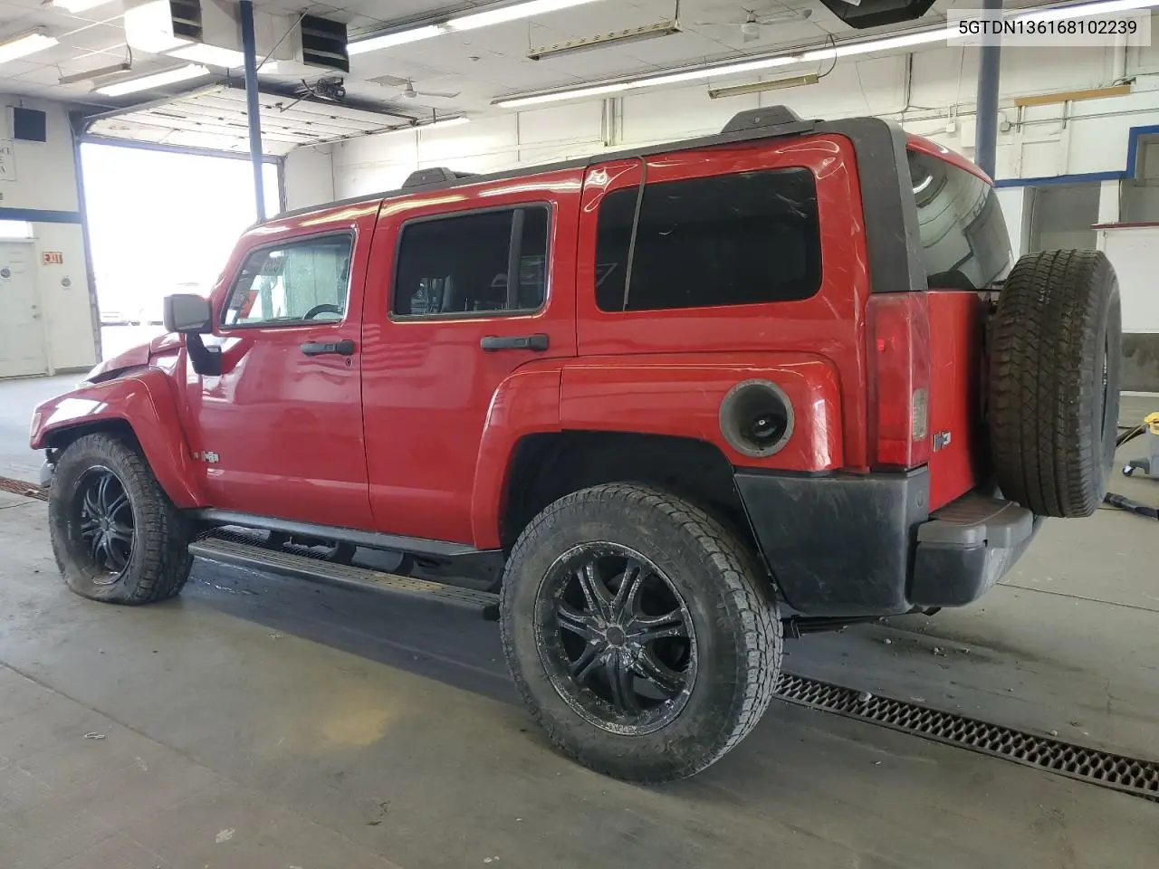 2006 Hummer H3 VIN: 5GTDN136168102239 Lot: 59811635