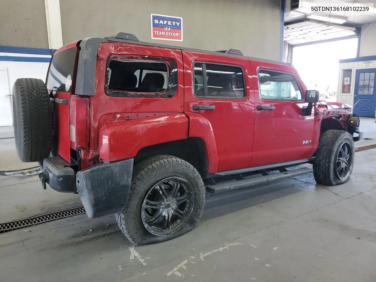 2006 Hummer H3 VIN: 5GTDN136168102239 Lot: 59811635