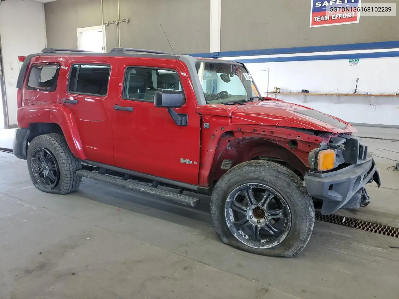 2006 Hummer H3 VIN: 5GTDN136168102239 Lot: 59811635