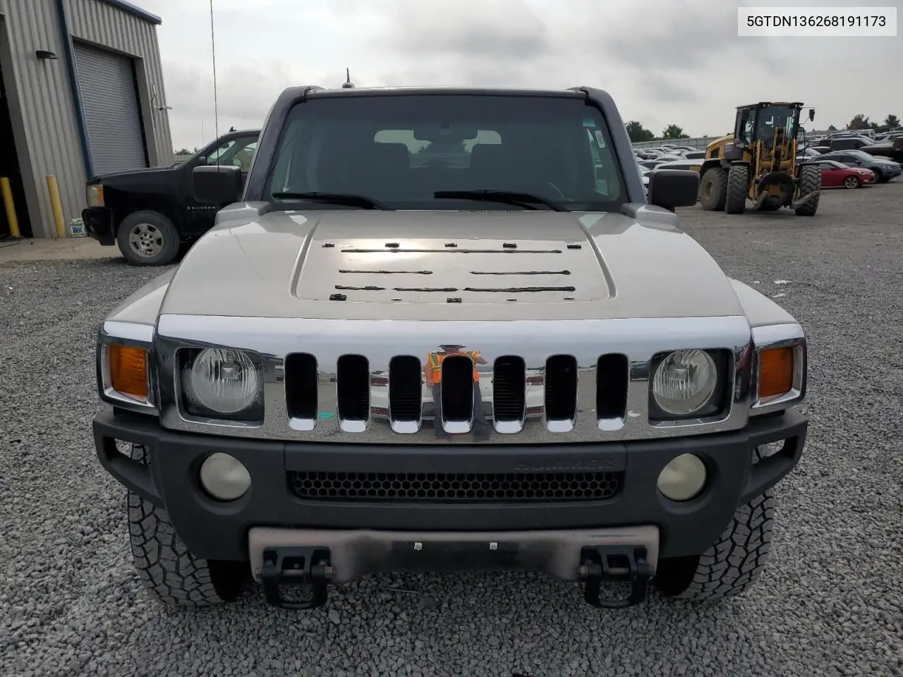 2006 Hummer H3 VIN: 5GTDN136268191173 Lot: 60131625