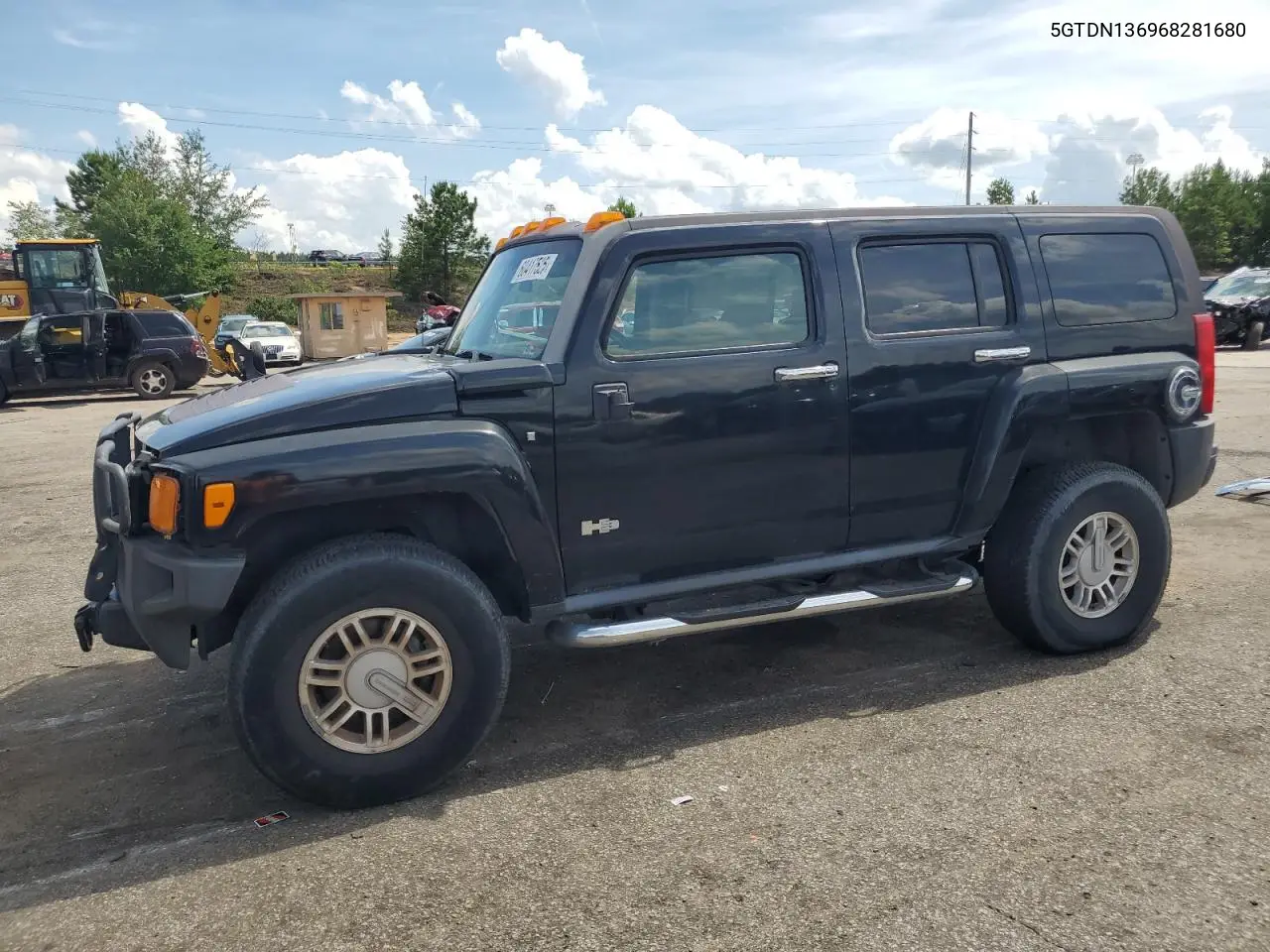 2006 Hummer H3 VIN: 5GTDN136968281680 Lot: 60417525