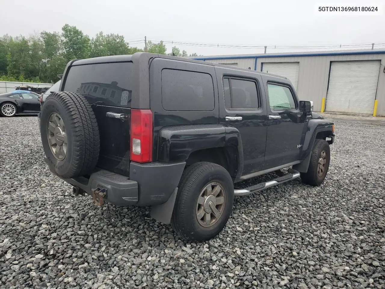 2006 Hummer H3 VIN: 5GTDN136968180624 Lot: 60472885