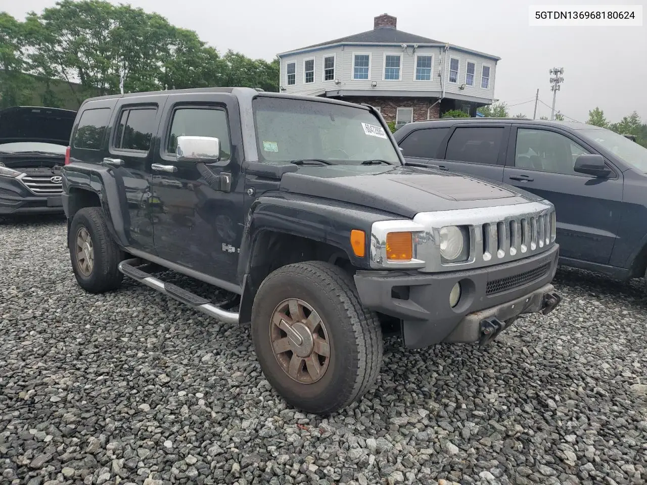 2006 Hummer H3 VIN: 5GTDN136968180624 Lot: 60472885