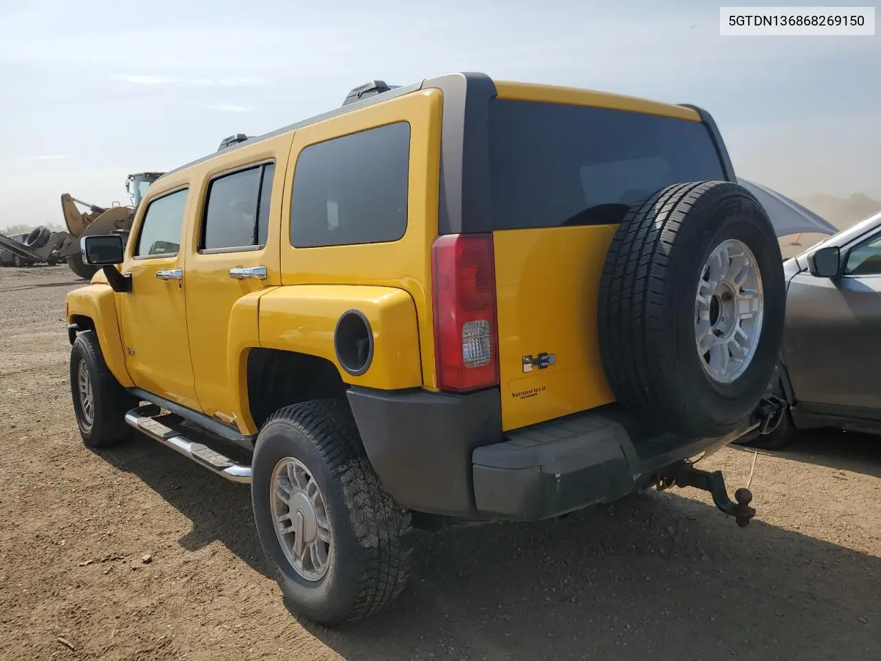 2006 Hummer H3 VIN: 5GTDN136868269150 Lot: 61093955
