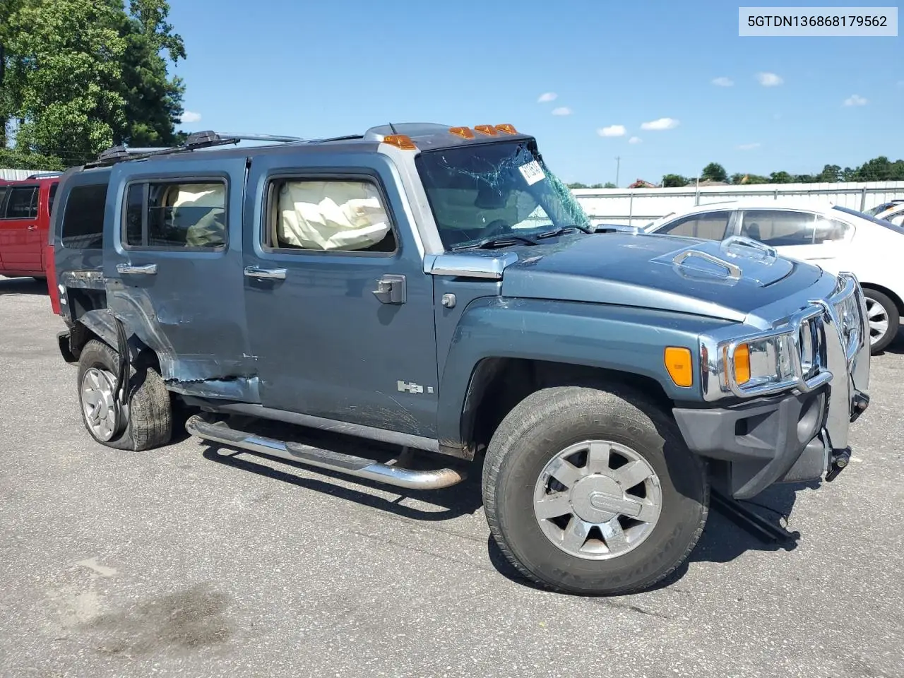 2006 Hummer H3 VIN: 5GTDN136868179562 Lot: 61135145