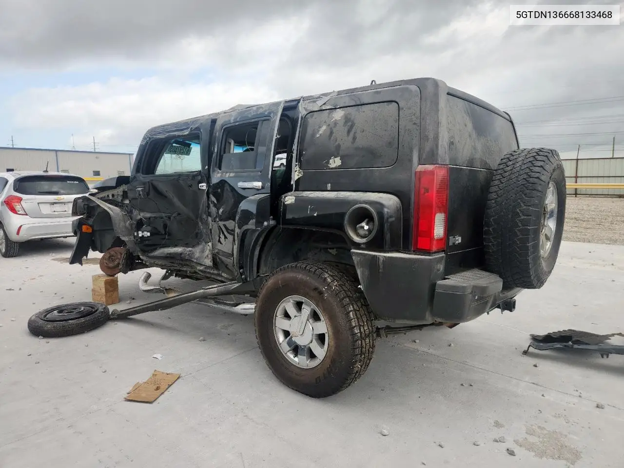 2006 Hummer H3 VIN: 5GTDN136668133468 Lot: 61297885