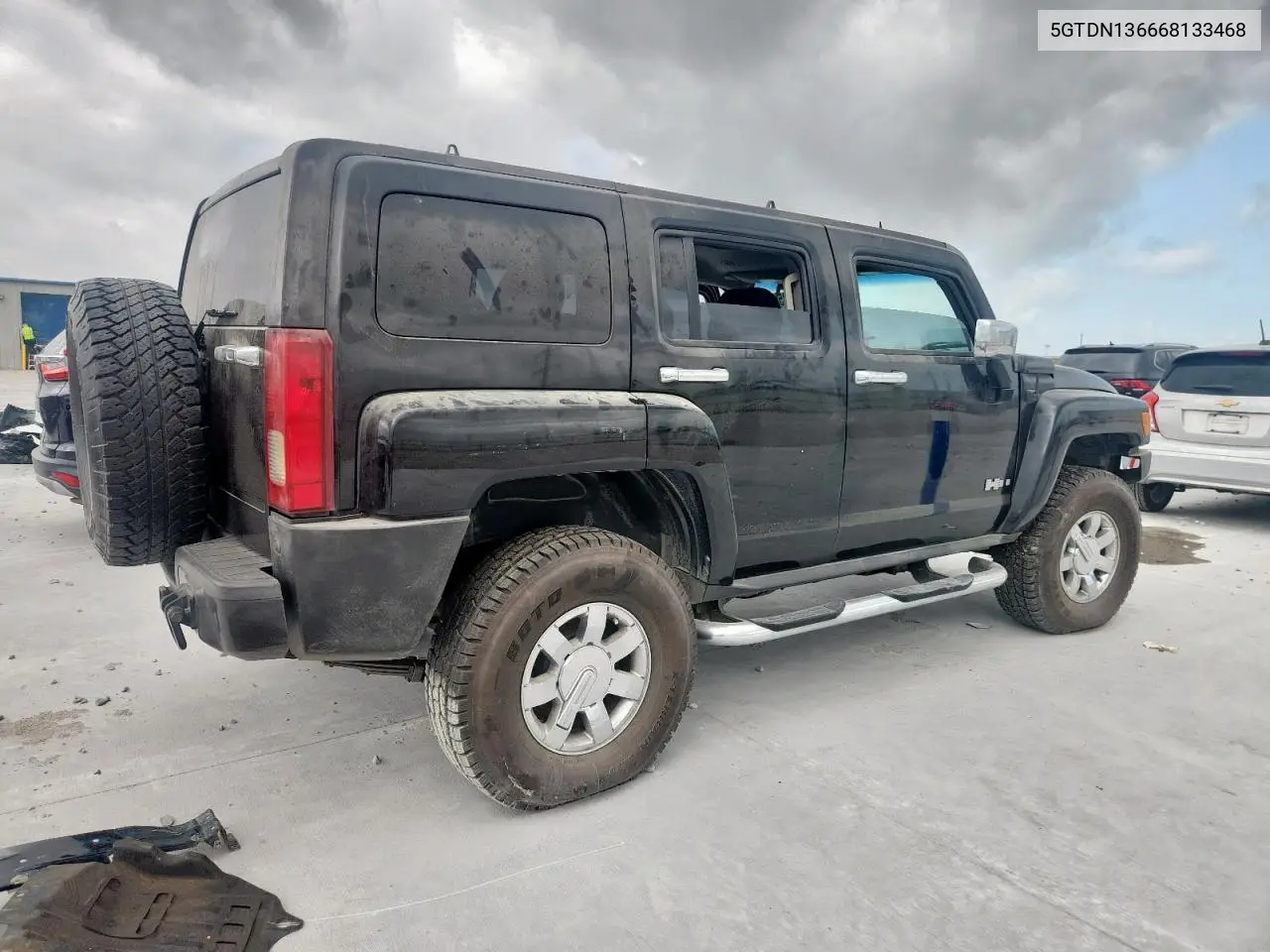 2006 Hummer H3 VIN: 5GTDN136668133468 Lot: 61297885