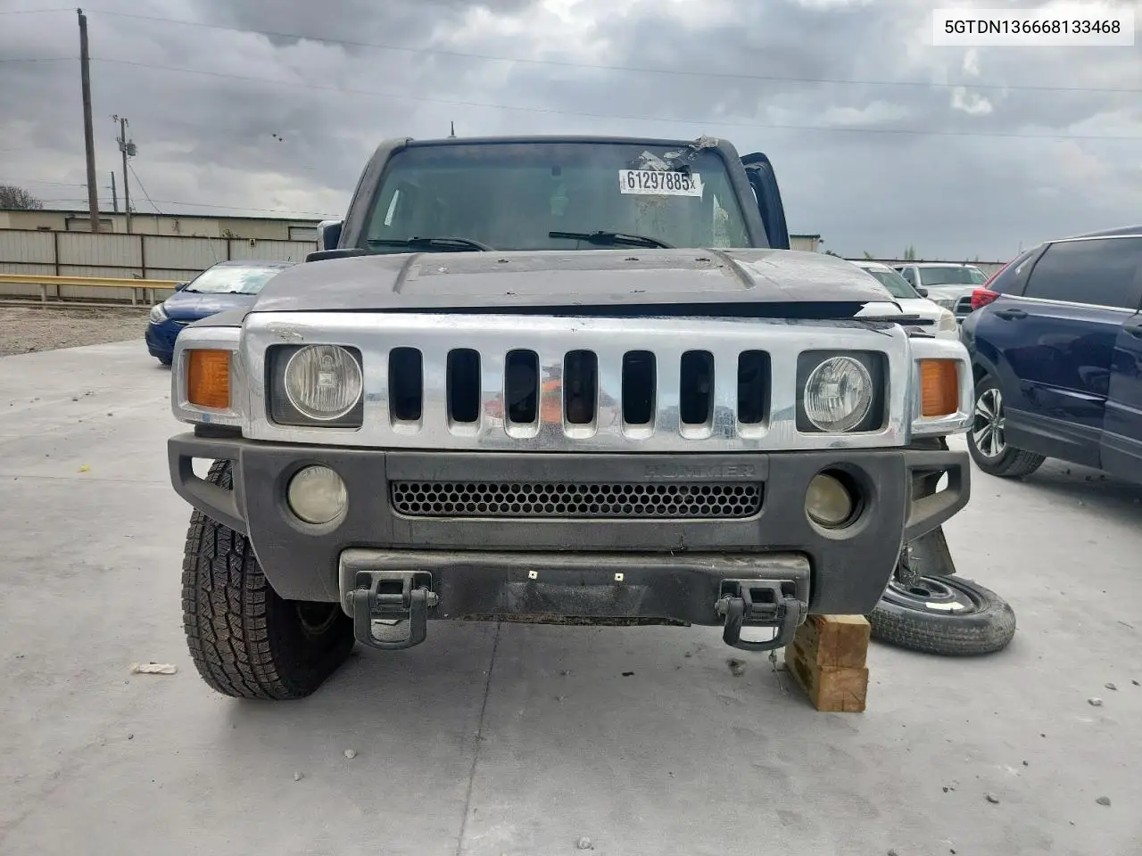 2006 Hummer H3 VIN: 5GTDN136668133468 Lot: 61297885