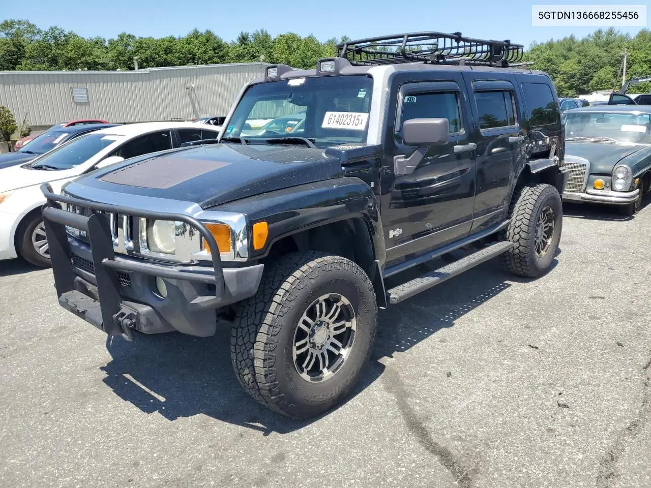 2006 Hummer H3 VIN: 5GTDN136668255456 Lot: 61402315