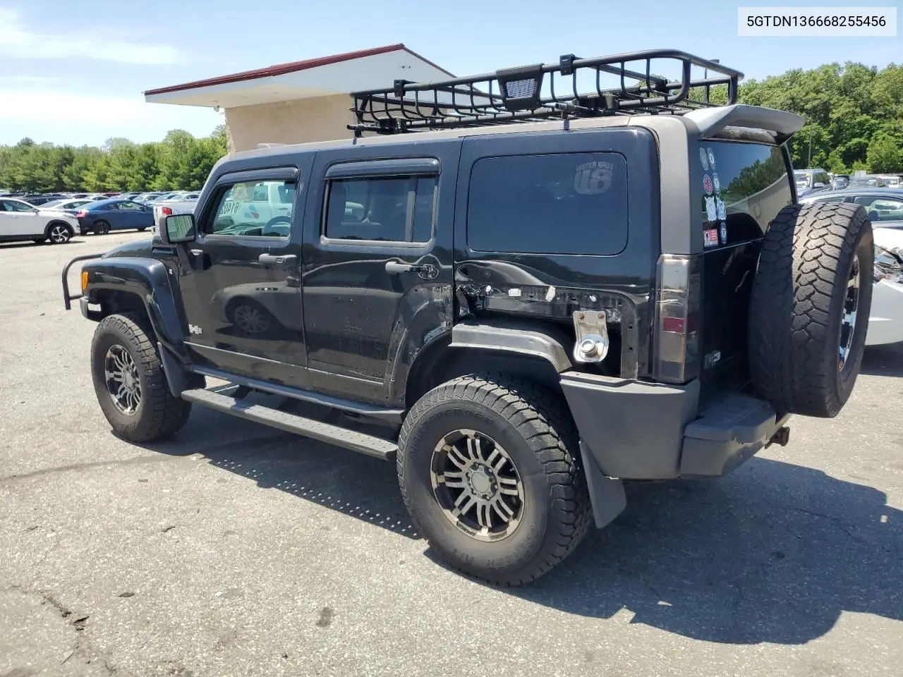 2006 Hummer H3 VIN: 5GTDN136668255456 Lot: 61402315