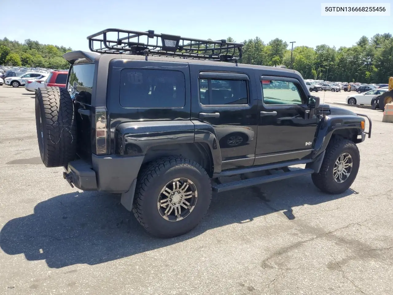2006 Hummer H3 VIN: 5GTDN136668255456 Lot: 61402315