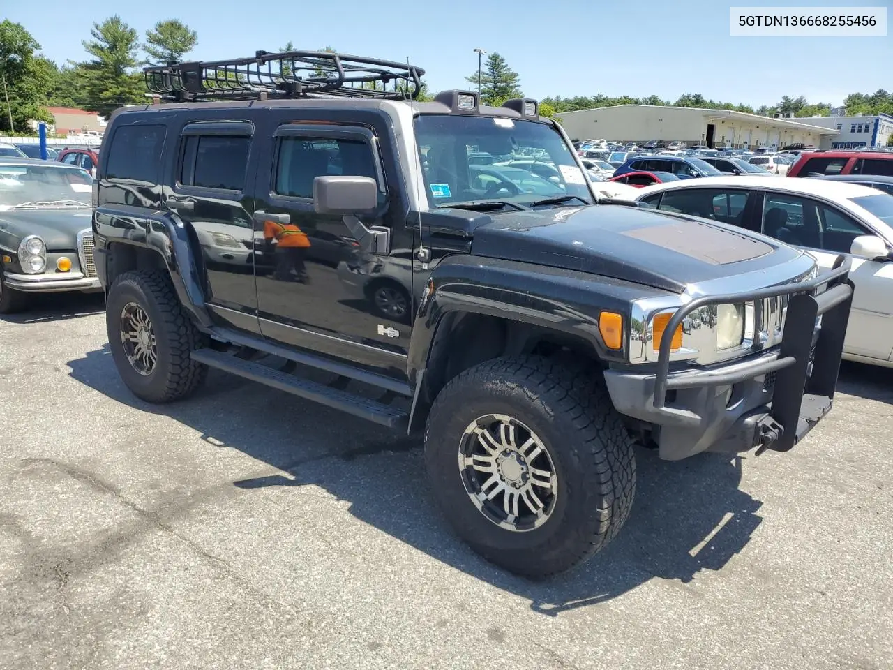 2006 Hummer H3 VIN: 5GTDN136668255456 Lot: 61402315