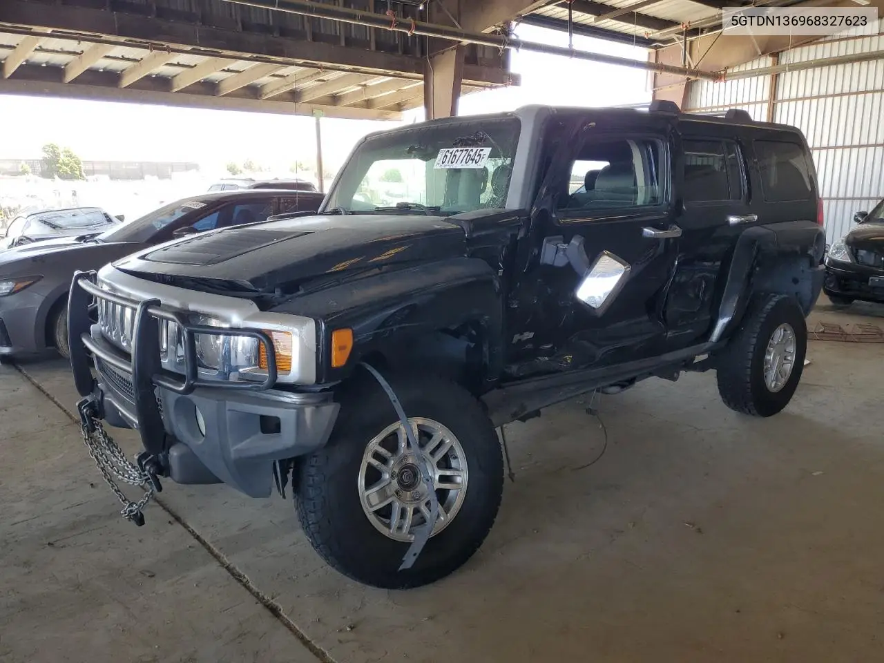 2006 Hummer H3 VIN: 5GTDN136968327623 Lot: 61677645