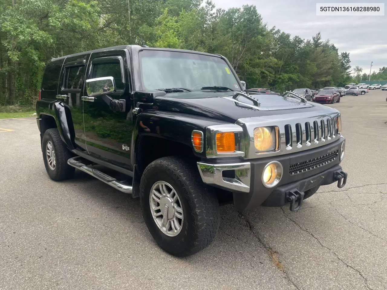 2006 Hummer H3 VIN: 5GTDN136168288980 Lot: 63079745