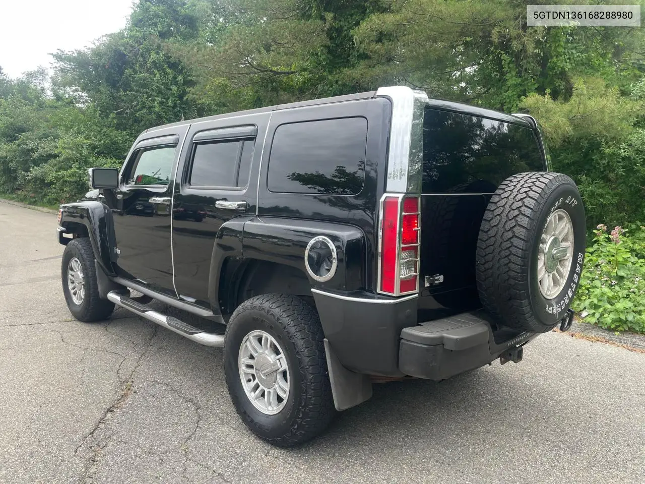 2006 Hummer H3 VIN: 5GTDN136168288980 Lot: 63079745