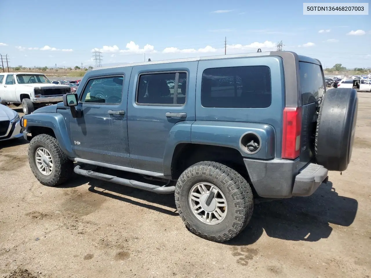 2006 Hummer H3 VIN: 5GTDN136468207003 Lot: 63421945