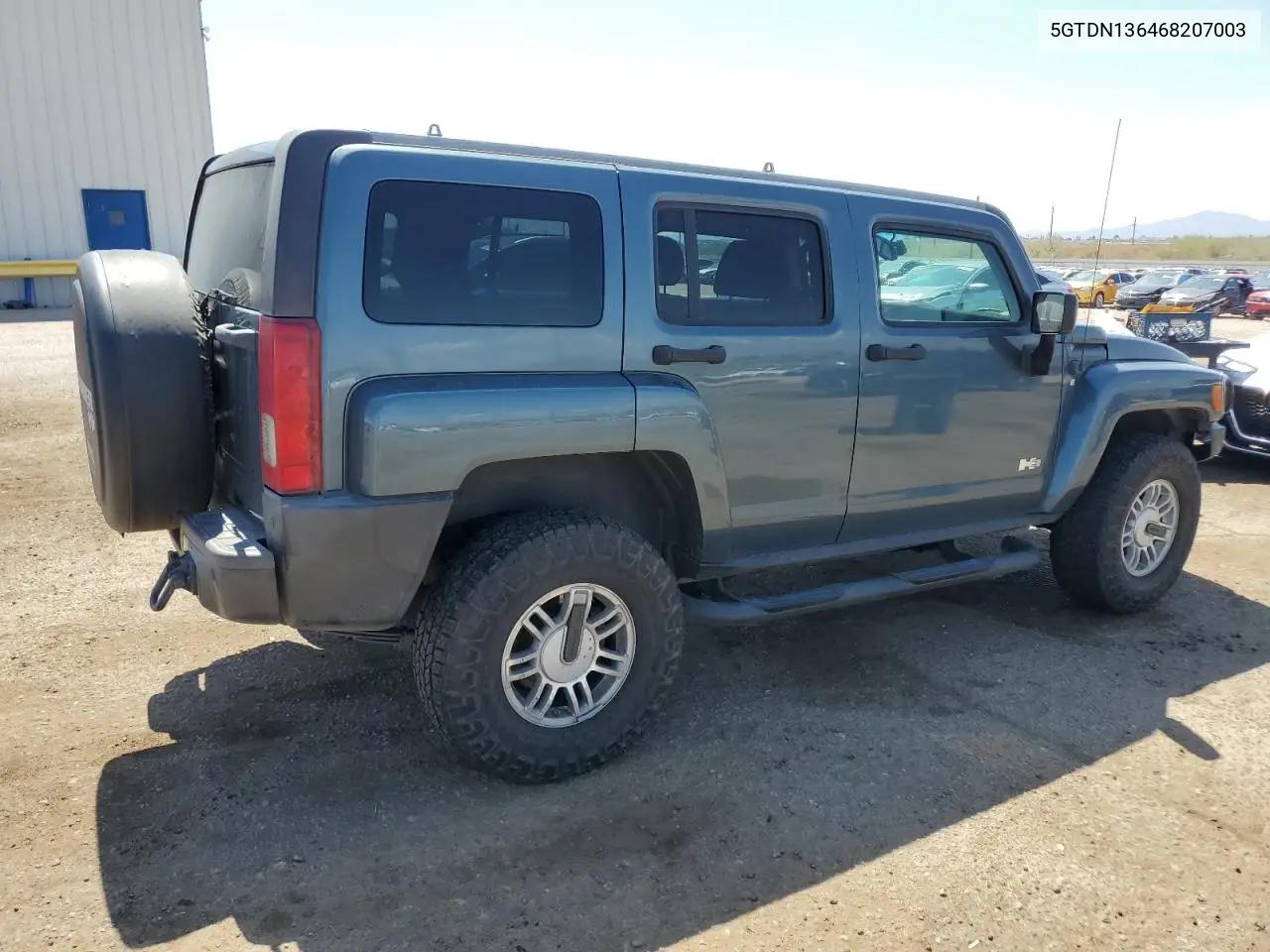 2006 Hummer H3 VIN: 5GTDN136468207003 Lot: 63421945