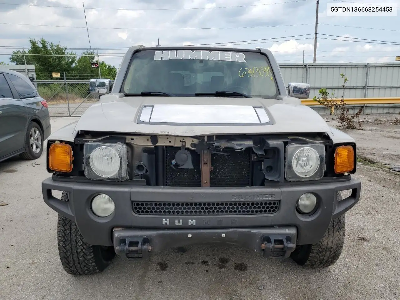 2006 Hummer H3 VIN: 5GTDN136668254453 Lot: 63430345