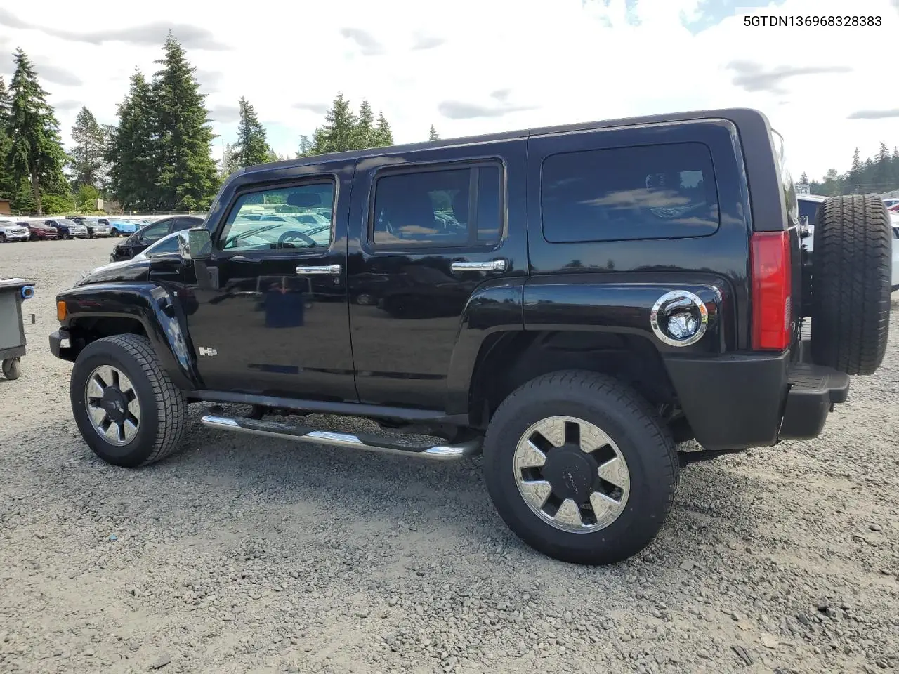 2006 Hummer H3 VIN: 5GTDN136968328383 Lot: 63442395