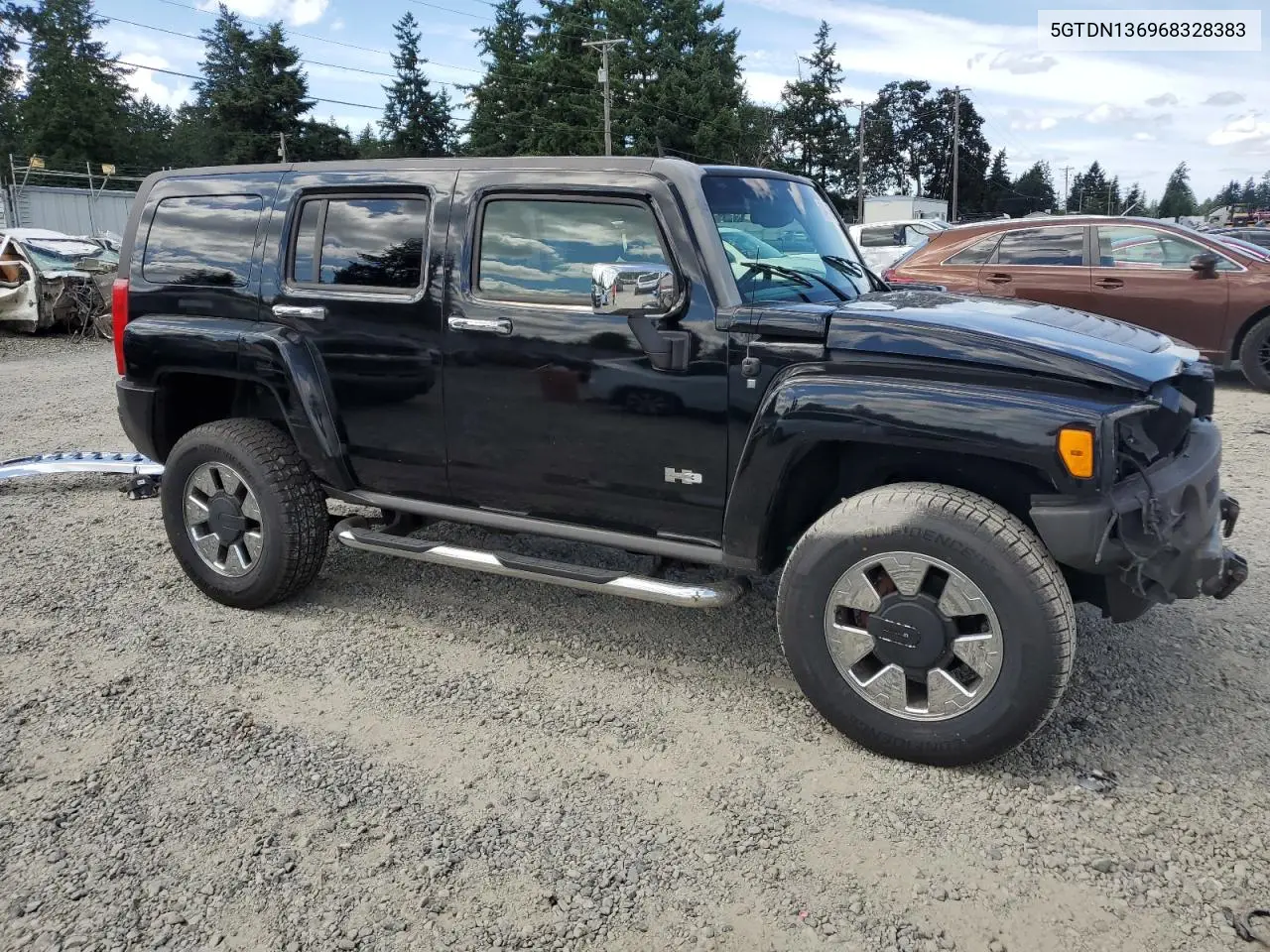 2006 Hummer H3 VIN: 5GTDN136968328383 Lot: 63442395