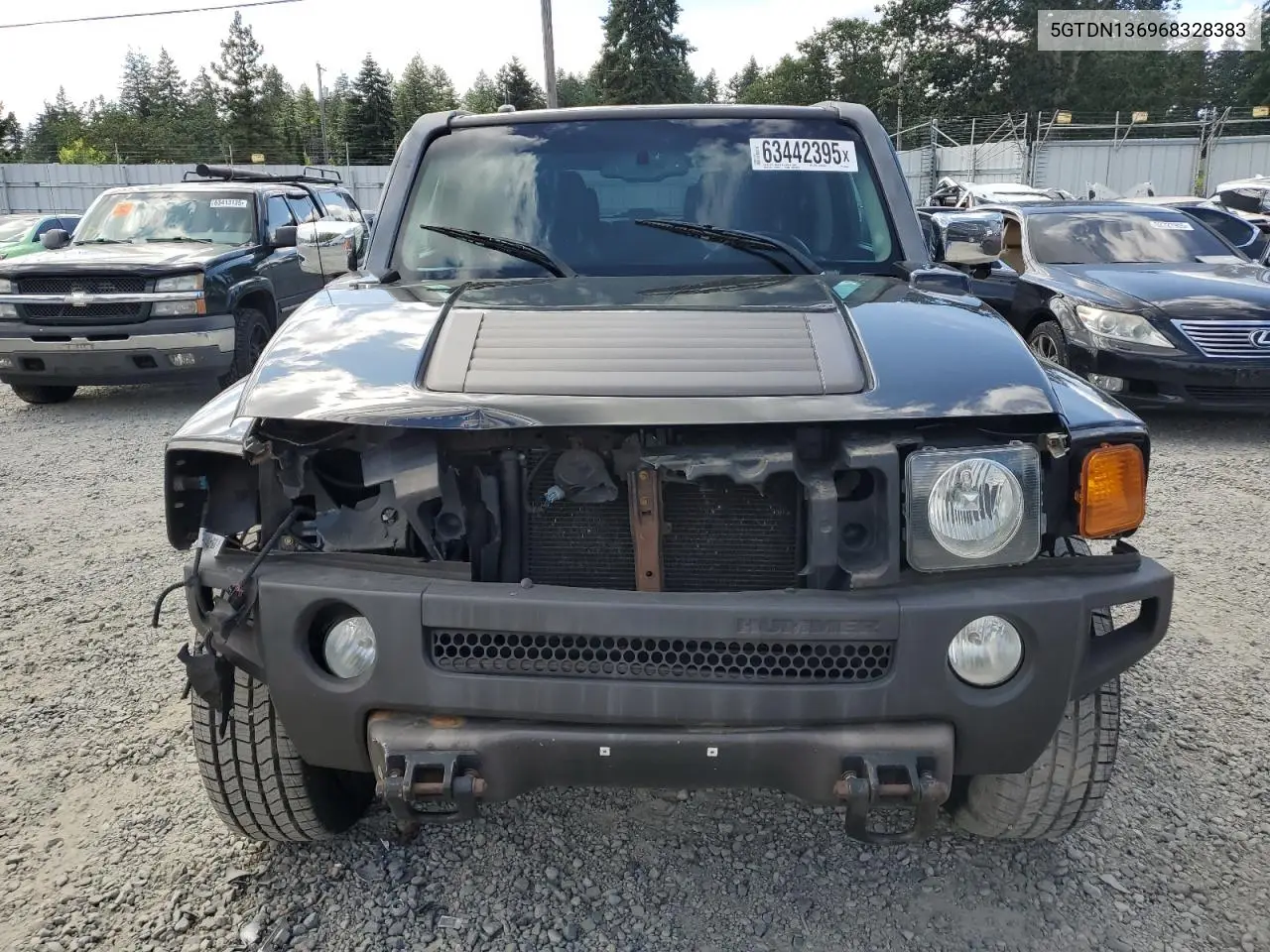 2006 Hummer H3 VIN: 5GTDN136968328383 Lot: 63442395